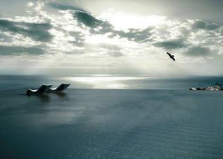 Illustration for article titled This is the most amazing infinity pool I've ever seen